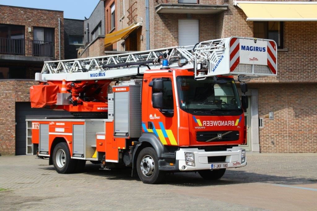 Ladderwagen Magirus - Volvo FL290